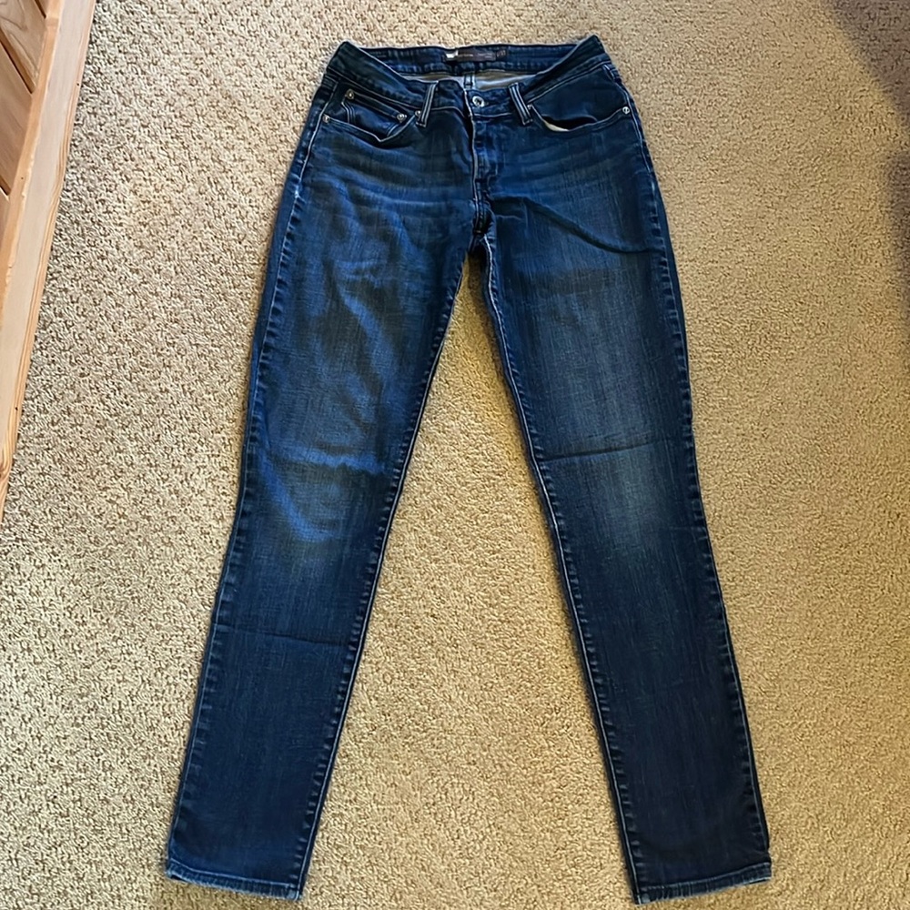 Modern rise bold curve skinny jeans